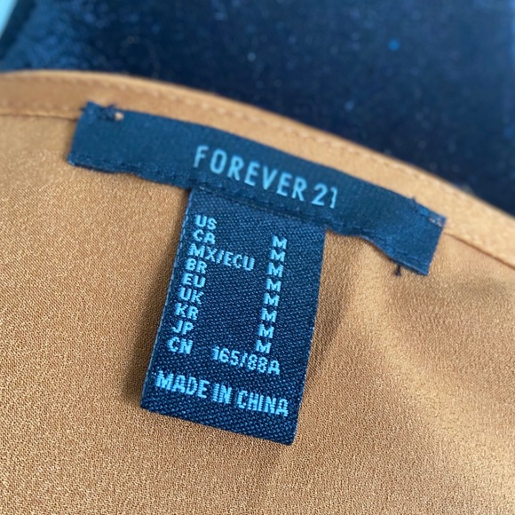 Forever 21 | Twist-Front Silky Dress - 8, Orange - Picture 9 of 13